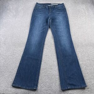 DKNY Jeans Womens 4 Blue Bootcut Low Rise Medium‎ Wash Stretch Denim